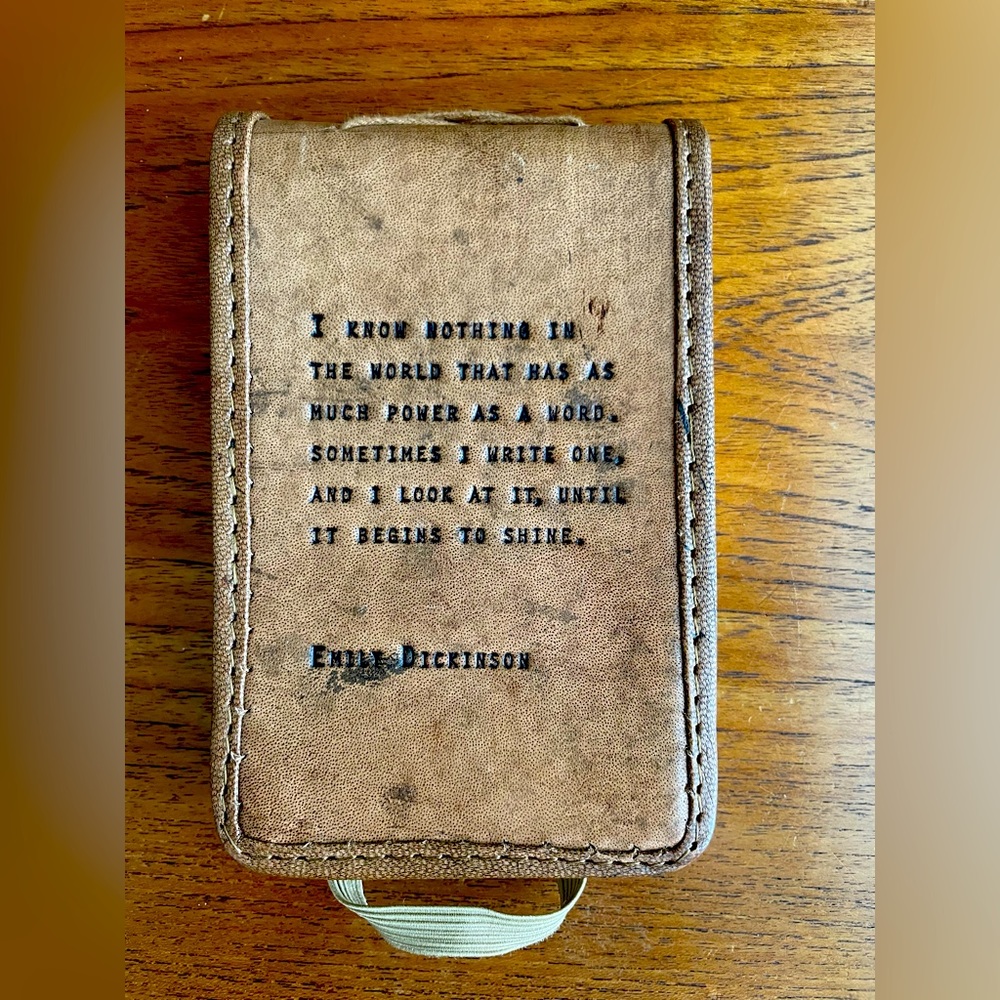 Blank Leather Journal